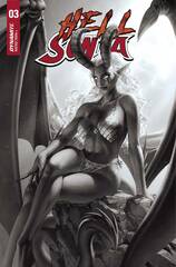 Hell Sonja #3 Cvr G 15 Copy Incv Yoon B&W (STL219257)