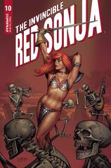 Invincible Red Sonja #10 Cvr B Linsner (STL219345)