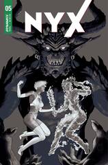 Nyx #5 Cvr E 10 Copy Incv Matteoni B&W (STL219297)