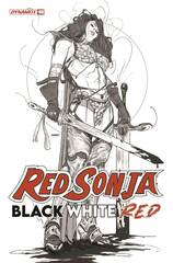 Red Sonja Black White Red #8 Cvr E 10 Copy Incv Colak B&W (STL219328)
