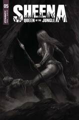 Sheena Queen Jungle #5 Cvr H 25 Copy Incv Parrillo B&W (STL219287)