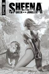 Sheena Queen Jungle #5 Cvr I 30 Copy Incv Suydam B&W (STL219288)