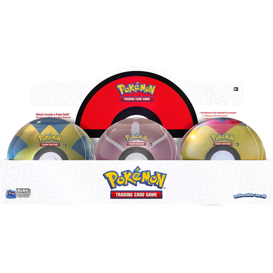 Poke Ball Tin - Poke Ball Display - Series 8 (Q2 2022)