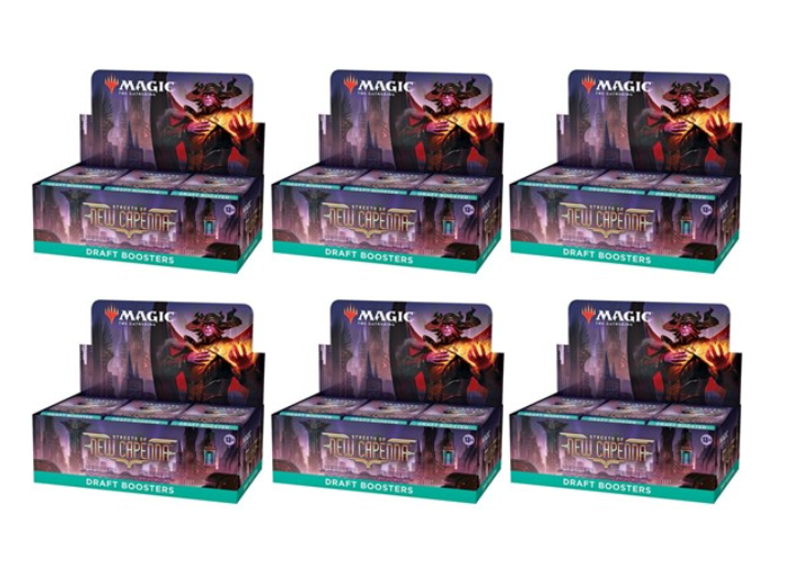 streets of new capenna draft booster box Magic: The Gathering loving cult of druids who throw the hottest parties in town First Streets Of New Capenna