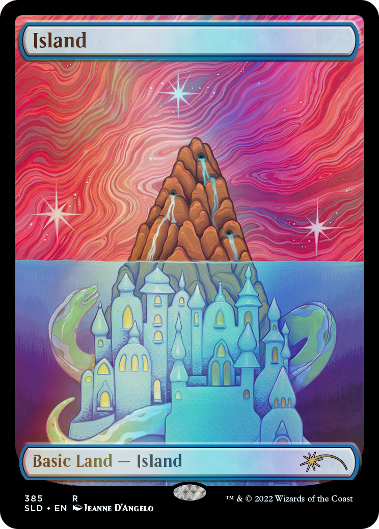 Island - Foil (385)