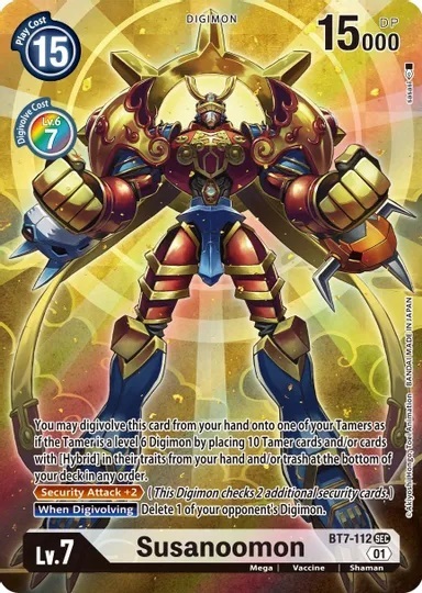 Susanoomon (Alternate Art) - BT7-112 - SEC