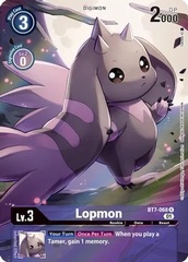 Lopmon (Alternate Art) - BT7-068 - R - Foil