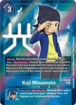 Koji Minamoto (Box Topper) - BT7-087 - R - Foil