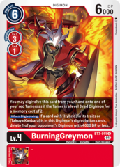 BurningGreymon - BT7-011 - U