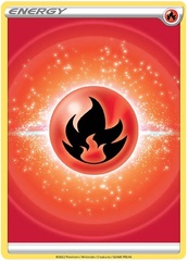 Fire Energy - 2022 Unnumbered - Common - Reverse Holo