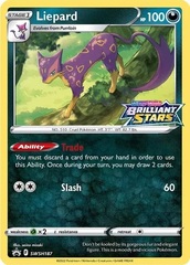 Liepard - SWSH187 - Brilliant Stars Prerelease Promo