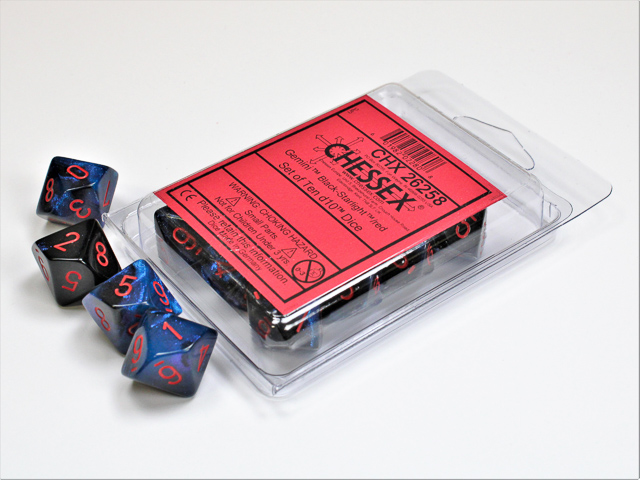 New Gemini Set of 10 d10s