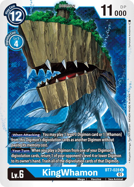 KingWhamon - BT7-028 - C KingWhamon - BT7-028 - C