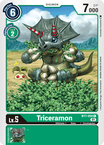 Triceramon - BT7-050 - C