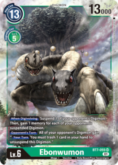 Ebonwumon - BT7-055 - SR - Foil