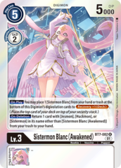 Sistermon Blanc (Awakened) - BT7-082 - R - Foil