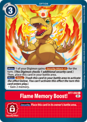 Flame Memory Boost! - BT7-092 - C