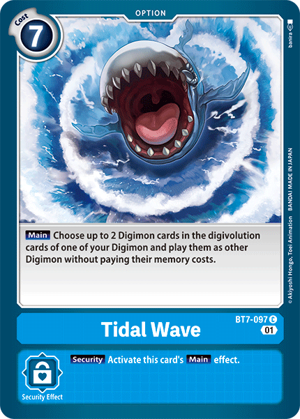 Tidal Wave - BT7-097 - C Tidal Wave - BT7-097 - C