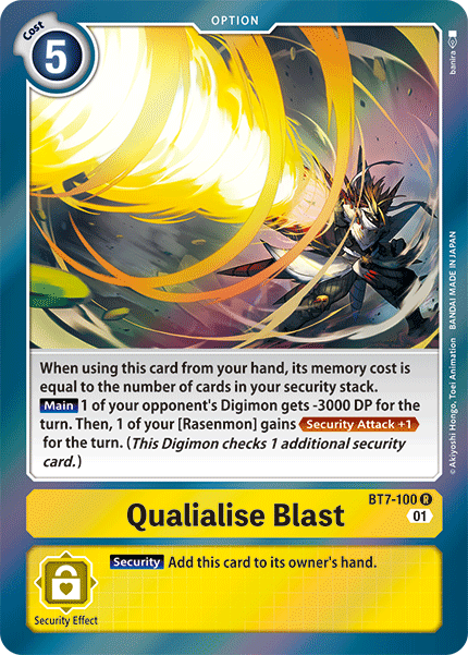 Qualialise Blast - BT7-100 - R