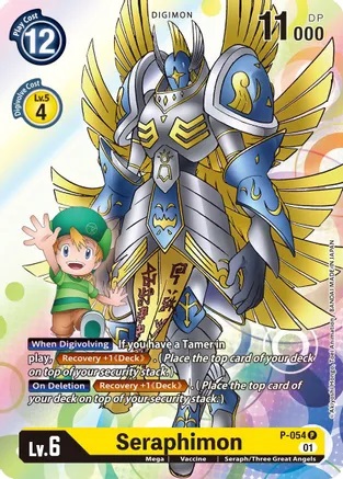 Seraphimon - P-054 - P - Foil Seraphimon - P-054 - P - Foil