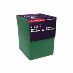 Combo Pack - Inner Sleeves and Elite2 Deck Guards-Green