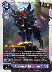 AncientSphinxmon (Prerelease Promo) - BT7-078 - R