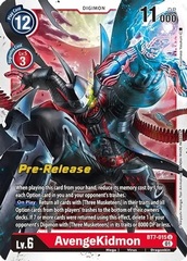 AvengeKidmon - BT7-015 - U (Next Adventure Pre-Release Promo)