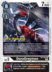 DoruGreymon - BT7-064 - U (Next Adventure Pre-Release Promo)