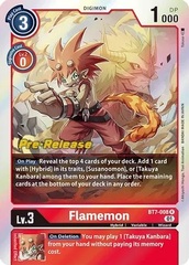 Flamemon (Prerelease Promo) - BT7-008 - R