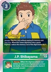 J.P. Shibayama - BT7-089 - R (Next Adventure Pre-Release Promo)