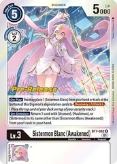 Sistermon Blanc (Awakened) - BT7-082 - R (Next Adventure Pre-Release Promo)