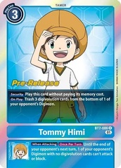 Tommy Himi - BT7-086 - R (Next Adventure Pre-Release Promo)