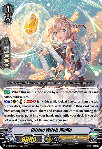 Citrine Witch, MuMu - D-VS03/010EN - RRR