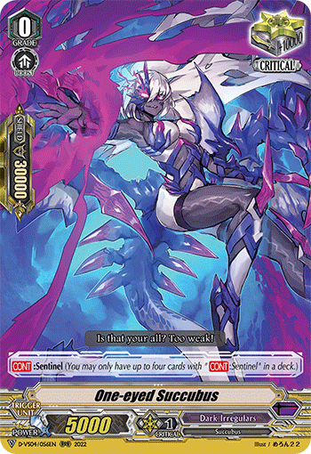 One-eyed Succubus - D-VS04/056EN - RRR