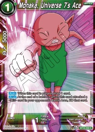Monaka, Universe 7's Ace - BT16-056 - C