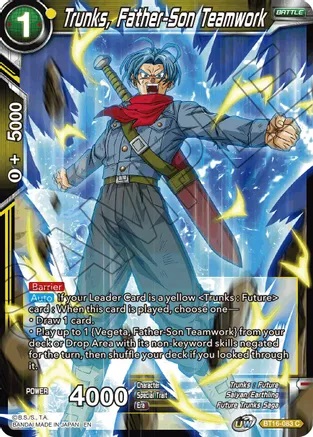 Trunks, Father-Son Teamwork - BT16-083 - C