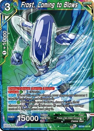 Frost, Coming to Blows - BT16-137 - R