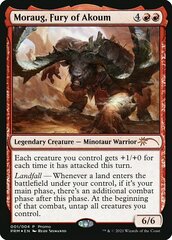 Moraug, Fury of Akoum - Foil (Store Challenger Series 2021: Year of the Ox)