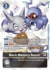 Black Memory Boost! - P-039 - P (Next Adventure Box Promotion Pack)