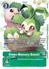 Green Memory Boost! - P-038 - P (Next Adventure Box Promotion Pack)