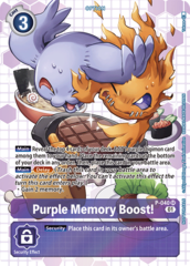 Purple Memory Boost! - P-040 - P (Next Adventure Box Promotion Pack)