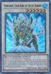 Dewloren, Tiger King of the Ice Barrier - HAC1-EN052 - Ultra Rare - 1st Edition (Duel Terminal)