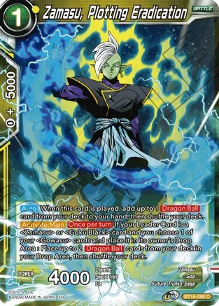 Zamasu, Plotting Eradication - BT16-090 - C - Foil