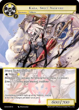 Kara, Swift Valkyrie - GOG-005 - N