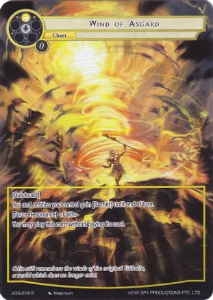 Wind of Asgard - GOG-016 - Full Art