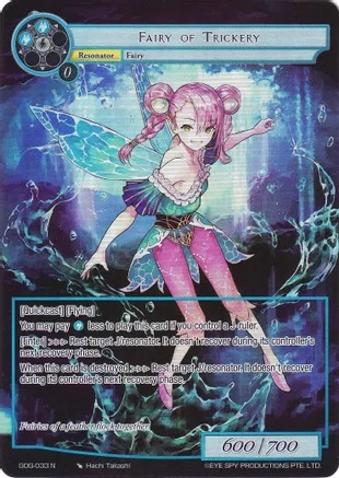 Fairy of Trickery - GOG-033 - N - Full Art