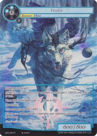Fenrir - GOG-034 - Full Art