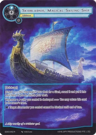 Skidbladnir, Magical Sailing Ship - GOG-042 - Full Art