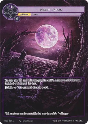 Night Moon - GOG-064 - N - Full Art