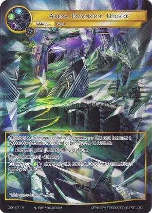 Arena Expansion: Utgard - GOG-071 - Full Art